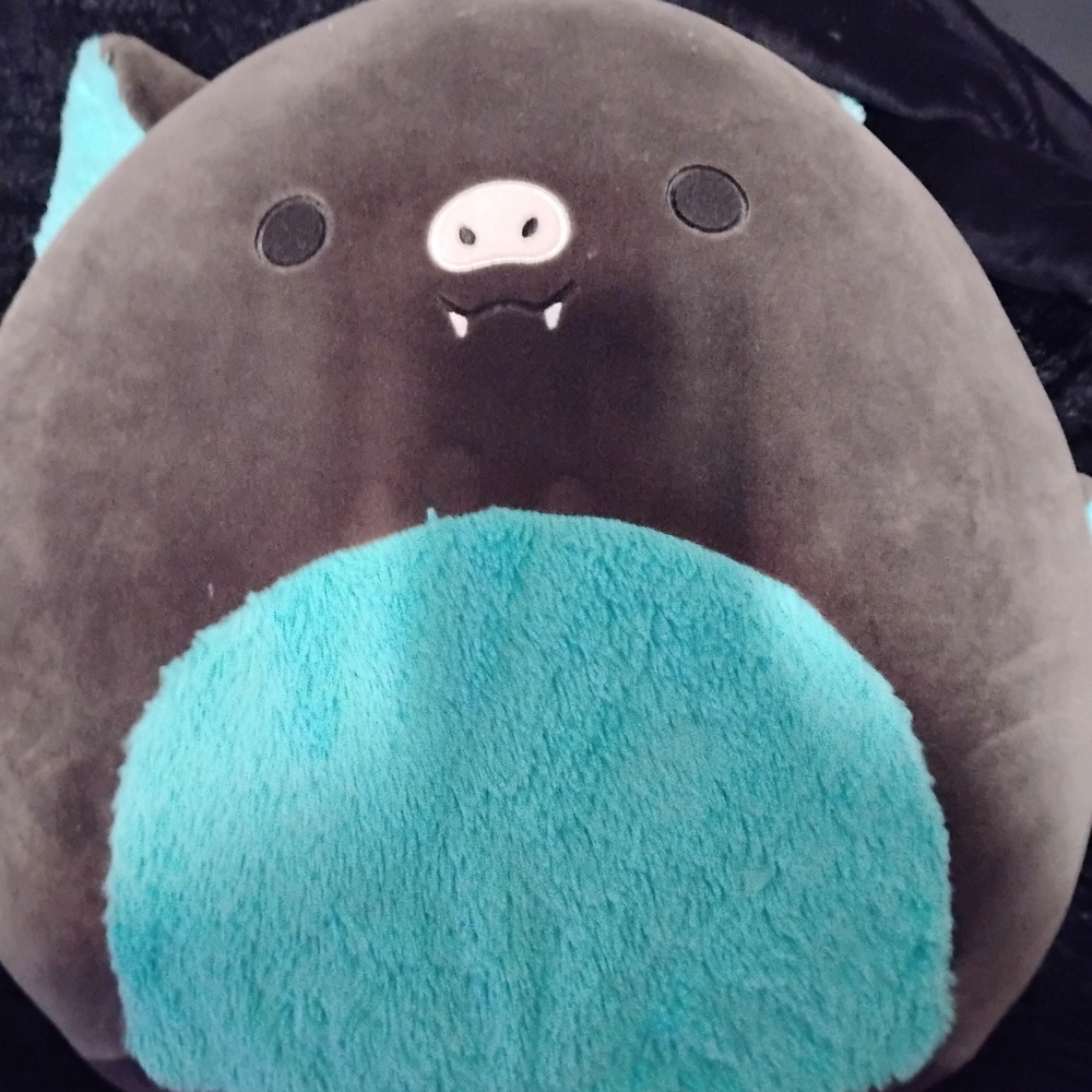 Squishmallows Plush with Brown and Green Accents